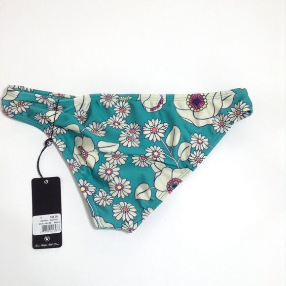 Wildfox Swim Sixties Floral Bikini Bottom Sz S - Picture 2 of 4